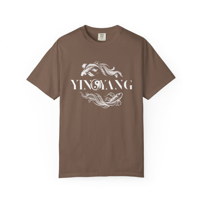 Modern Yin and Yang, Dark and Light - Unisex T-shirt
