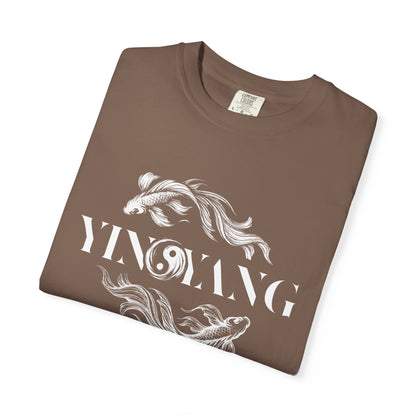 Modern Yin and Yang, Dark and Light - Unisex T-shirt