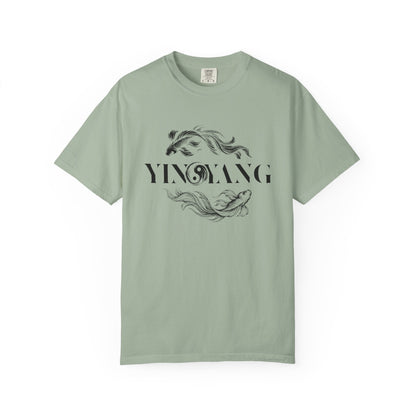 Modern Yin and Yang, Dark and Light - Unisex T-shirt