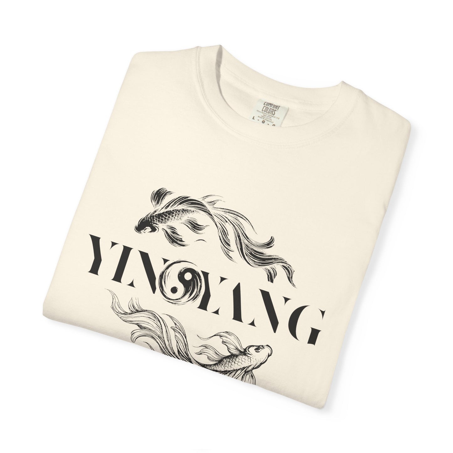 Modern Yin and Yang, Dark and Light - Unisex T-shirt