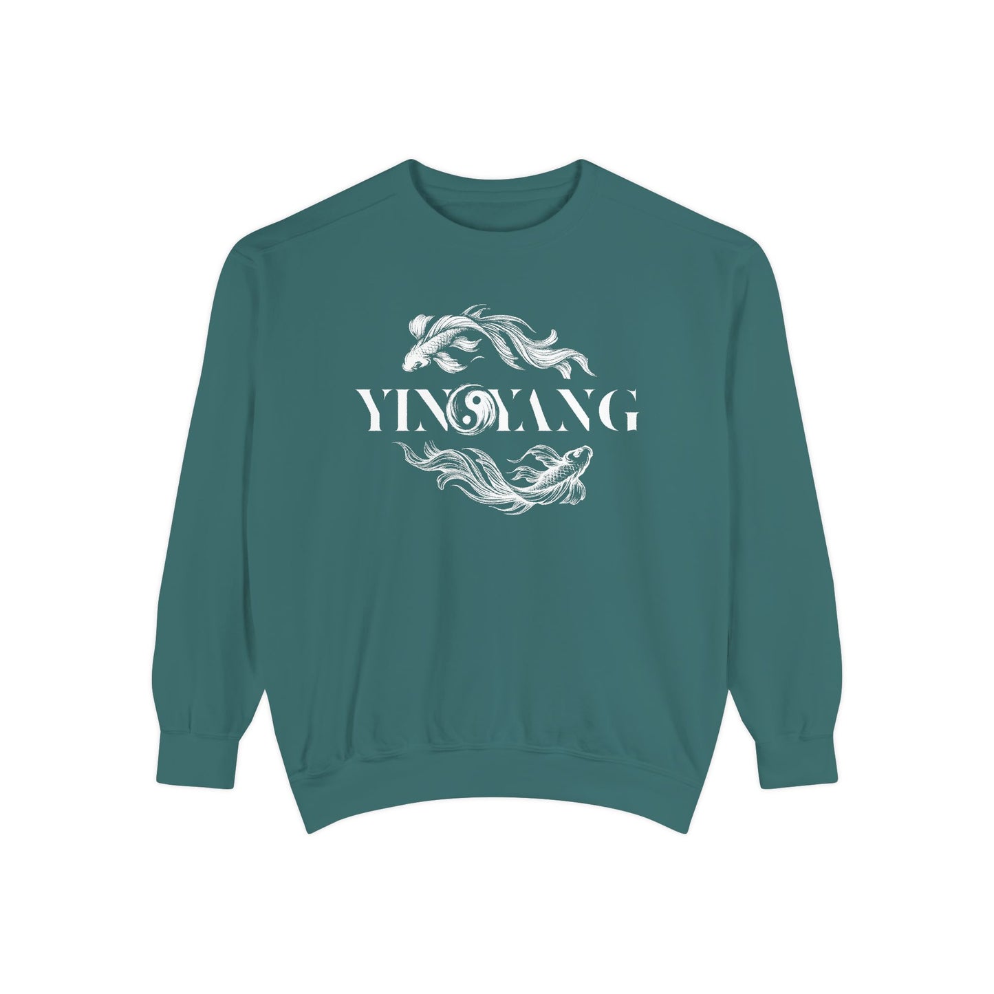 Modern Yin and Yang, Dark and Light - Unisex Sweatshirt