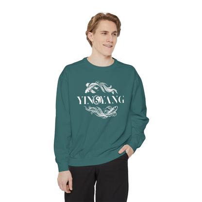 Modern Yin and Yang, Dark and Light - Unisex Sweatshirt