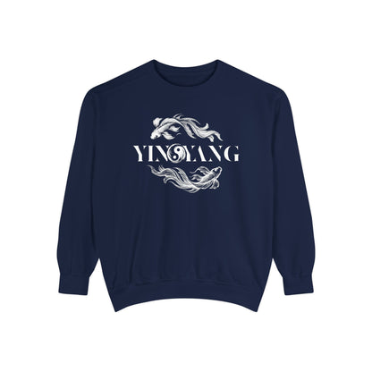 Modern Yin and Yang, Dark and Light - Unisex Sweatshirt
