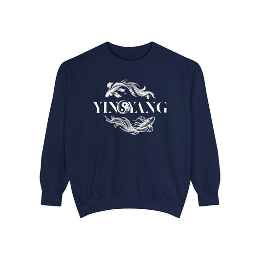 Modern Yin and Yang, Dark and Light - Unisex Sweatshirt