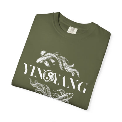 Modern Yin and Yang, Dark and Light - Unisex T-shirt