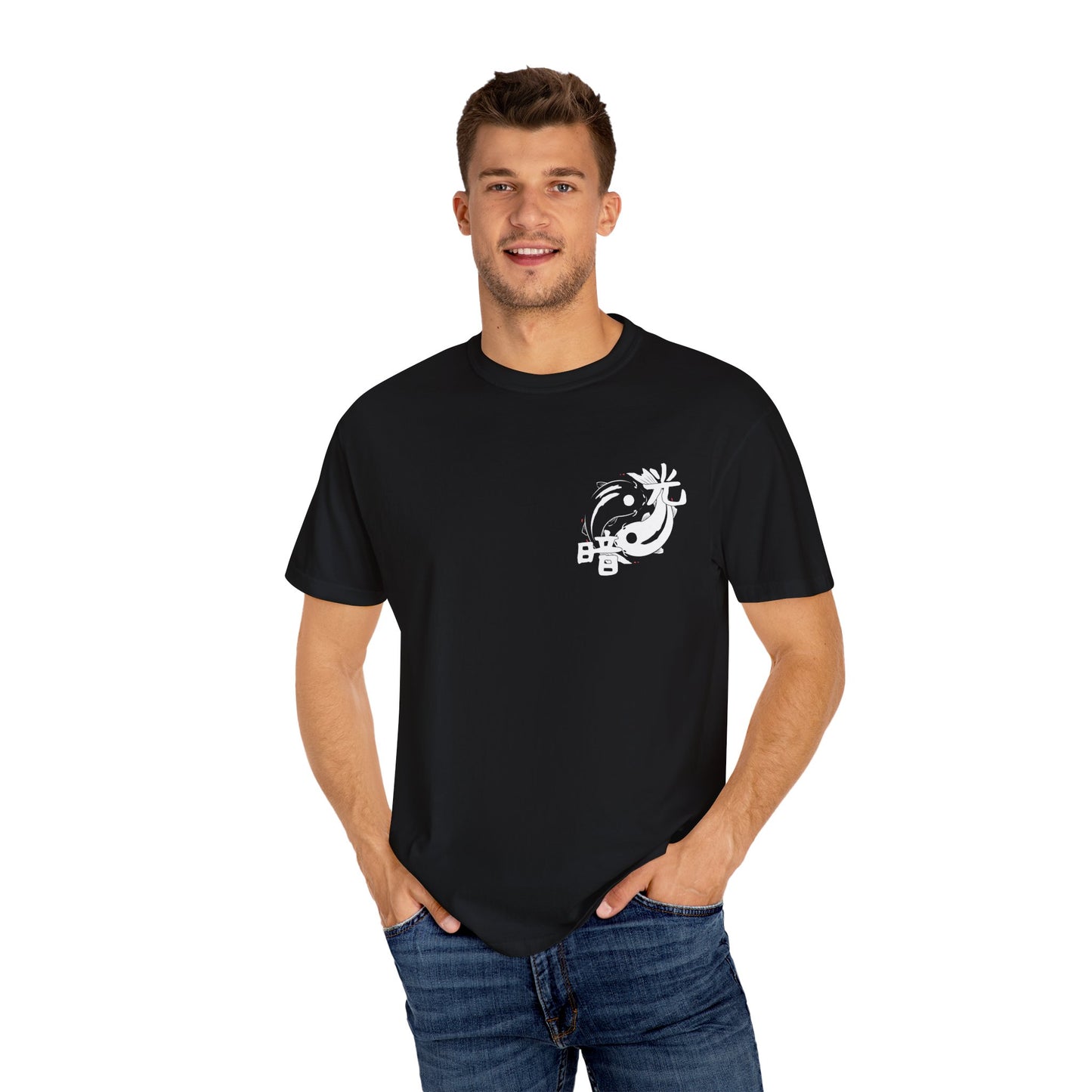 Yin and Yang, Dark and Light - Unisex T-shirt