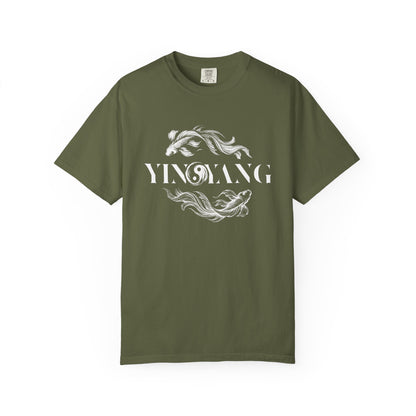Modern Yin and Yang, Dark and Light - Unisex T-shirt