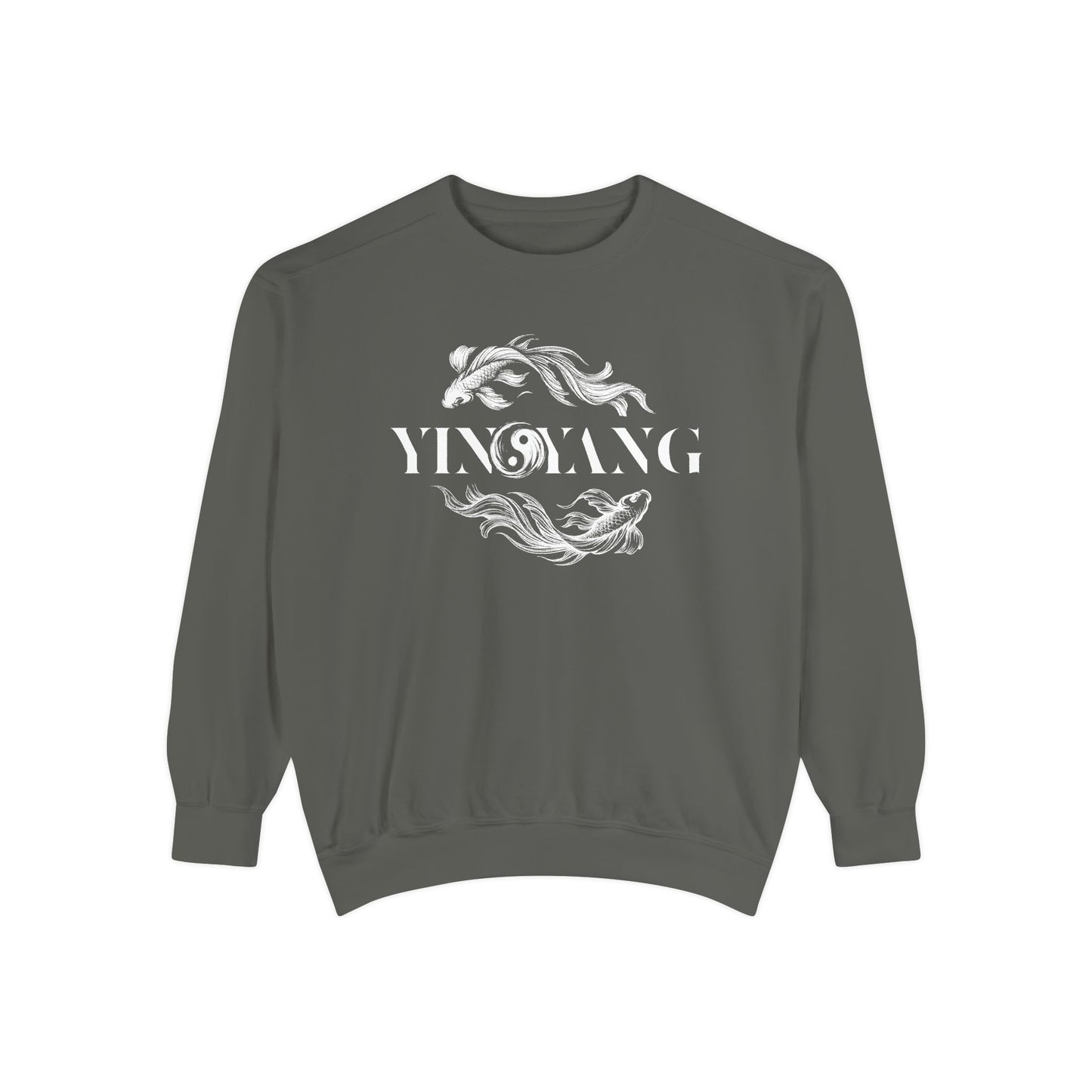 Modern Yin and Yang, Dark and Light - Unisex Sweatshirt