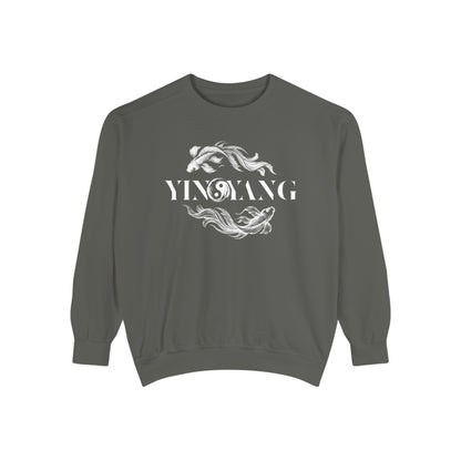 Modern Yin and Yang, Dark and Light - Unisex Sweatshirt